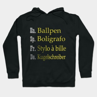 Ballpen Translation Hoodie